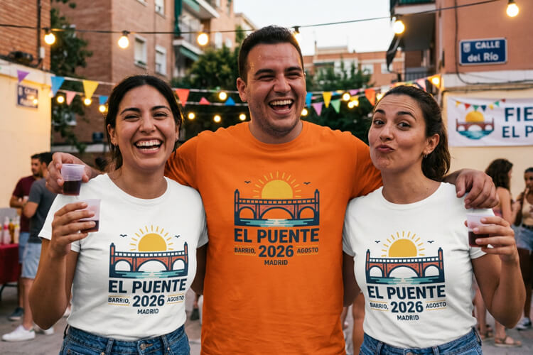 camisetas personalizadas para fiestas